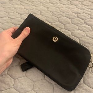 Lululemon curved wristlet